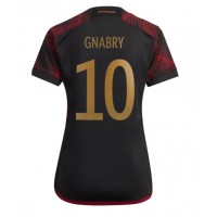 Tyskland Serge Gnabry #10 Udebanetrøje Dame VM 2022 Kortærmet